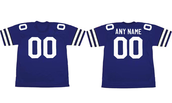 Men's Dallas Cowboys Active Player Custom Navy 1969 Away Throwback Stitched Football Jersey